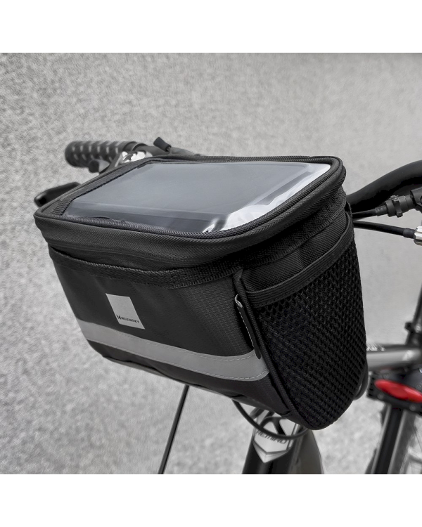 Wozinsky bicycle handlebar bag 2L black (WBB12BK)