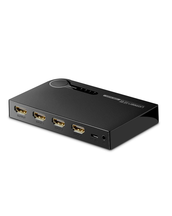 Ugreen switch splitter splitter switch HDMI - 3x HDMI 3D 4K 7.5 Gbps 36 bit per channel black (40234)