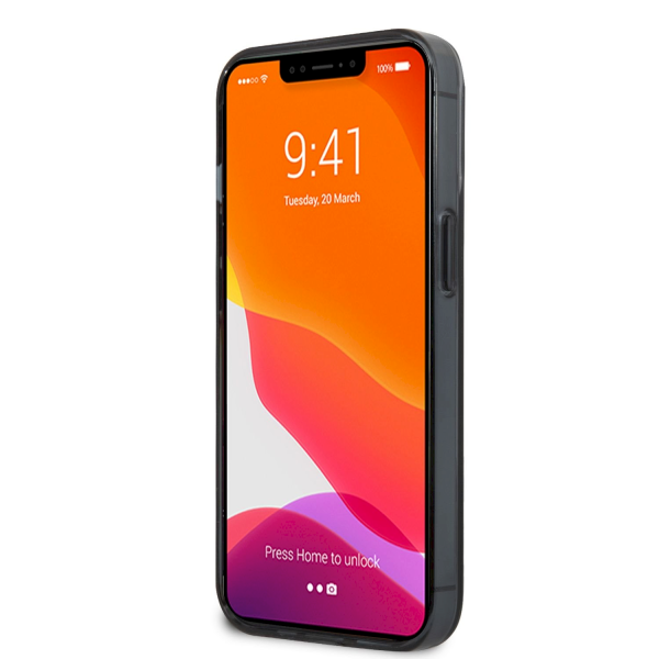Обложка книги «FEHCP13LUYEK Ferrari Gradient Transparent Hard Case for iPhone 13 Pro Black»