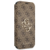 Guess GUBKP13X4GMGBR iPhone 13 Pro Max 6,7" |коричневый магнитный чехол 4G Big Metal Logo