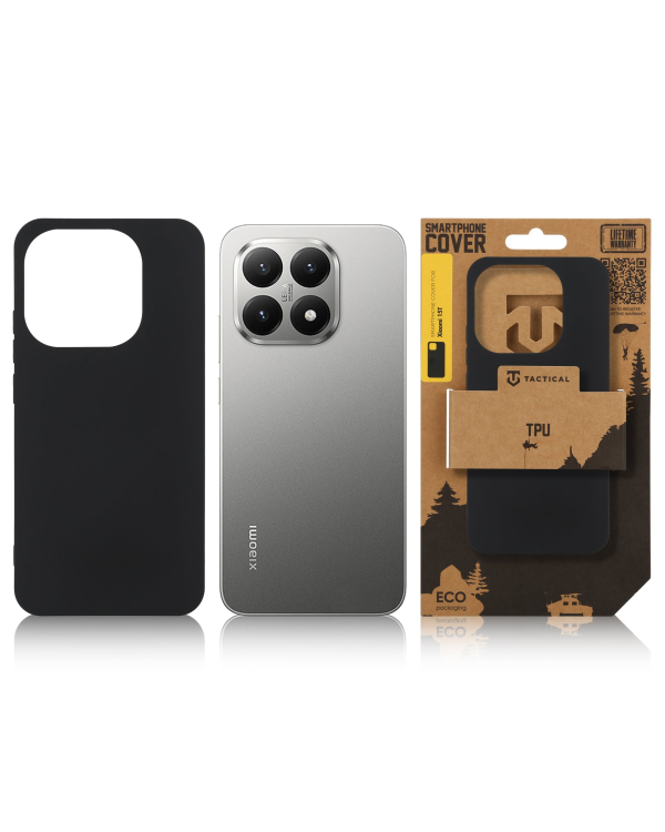 Tactical TPU Cover для Xiaomi 15T черный