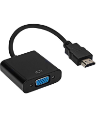 Fusion HDMI (19pin) to VGA (15pin) Adaptor Black