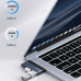 USAMS Adapter HUB USB 3.0|USB-C|HDMI 1.4 szary|grey SJ492HUB01 (US-SJ492)