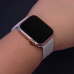Эластичный ремешок XS для Apple Watch 42|44|45 мм длиной 135 мм светло-серый
