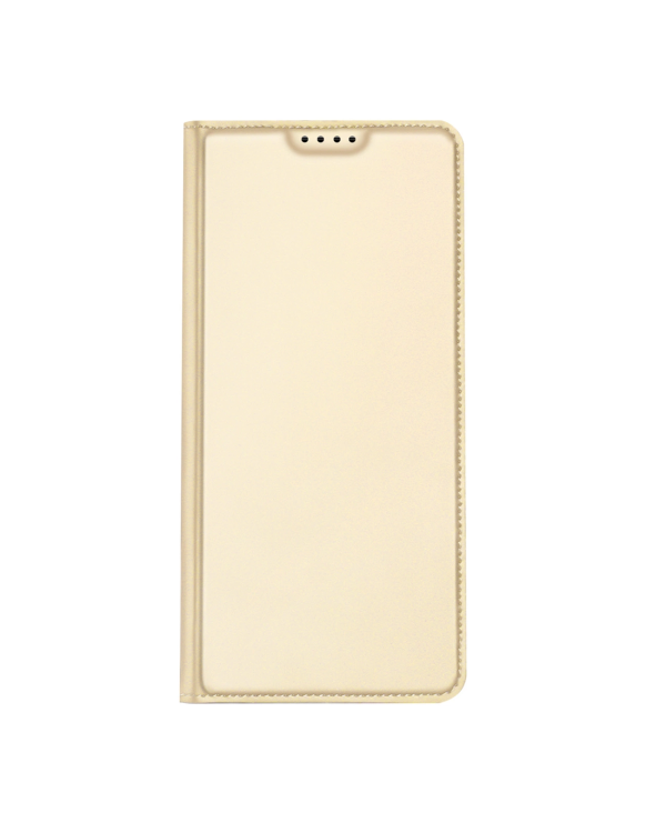 Dux Ducis Skin Pro Case for Xiaomi Poco C40 Flip Card Wallet Stand Gold