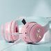 Наушники CATEAR - Bluetooth CA-042 розовый