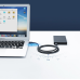 Кабель USB 2.0 M-M UGREEN US102, 0,5 м (черный)