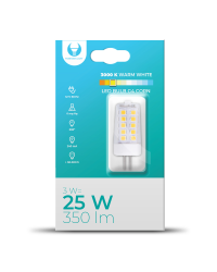 Светодиодная лампа G4 кукуруза 3W 12V 3000K 350lm Forever Light