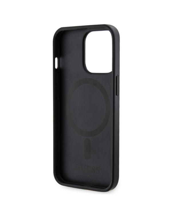 Дополнительное изображение книги «Guess GUHMP13XP4RPSK iPhone 13 Pro Max 6,7" czarny|black hardcase 4G Printed Stripes MagSafe»