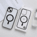 Fusion MagSafe Matt силиконовый чехол для Apple iPhone 15 Pro синий