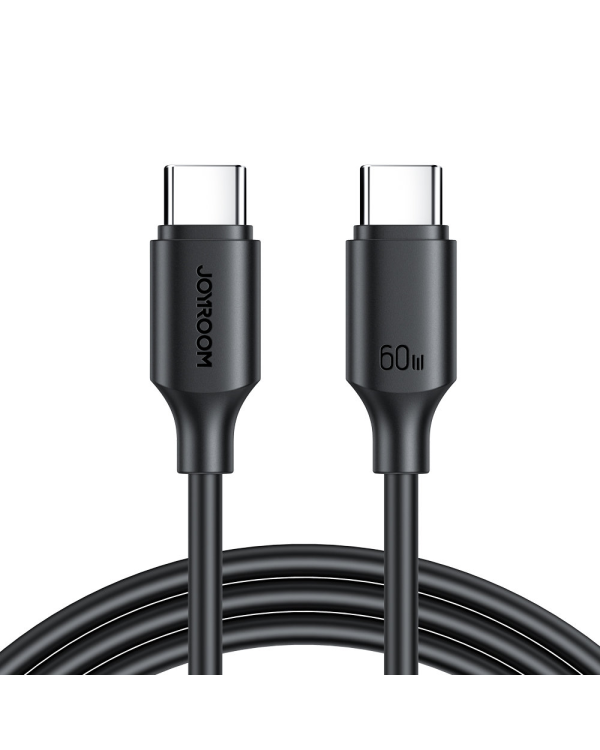 Joyroom cable USB-C - USB-C 480Mb | s 60W 1m black (S-CC060A9)