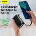 Powerbank Baseus Qpow PRO with cable, 20000mAh, 20W (Black)