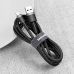 Дополнительное изображение книги «Baseus Cafule провод USB-C 2A 2m черный - серый»