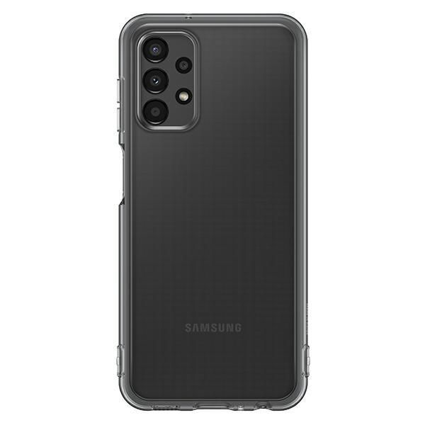 Обложка книги «EF-QA135TBE Samsung Soft Clear Cover for Galaxy A13 Black»