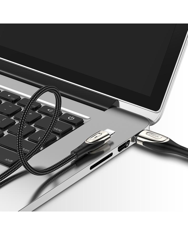 Кабель USB для Lightning Joyroom Sharp S-M411 2.4A, 3м (черный)
