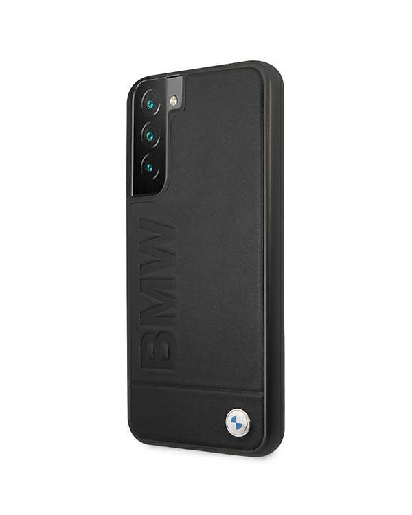 Etui BMW BMHCS22MSLLBK S22+ S906 czarny|black hardcase Signature Logo Imprint