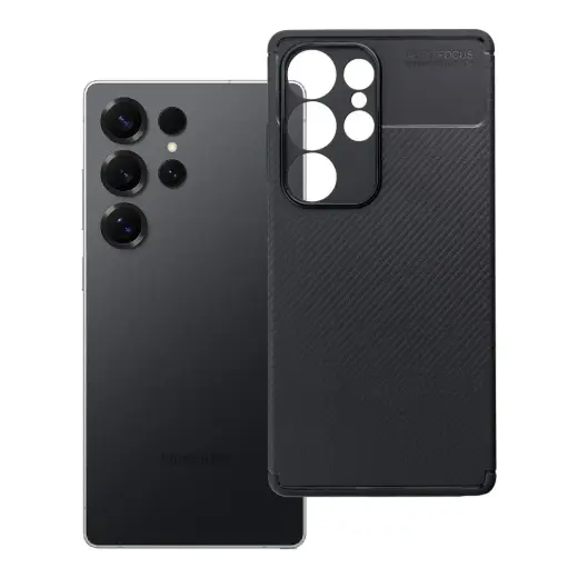 Fusion Trust Back Case Силиконовый чехол для Samsung S938 Galaxy S25 Ultra Черный