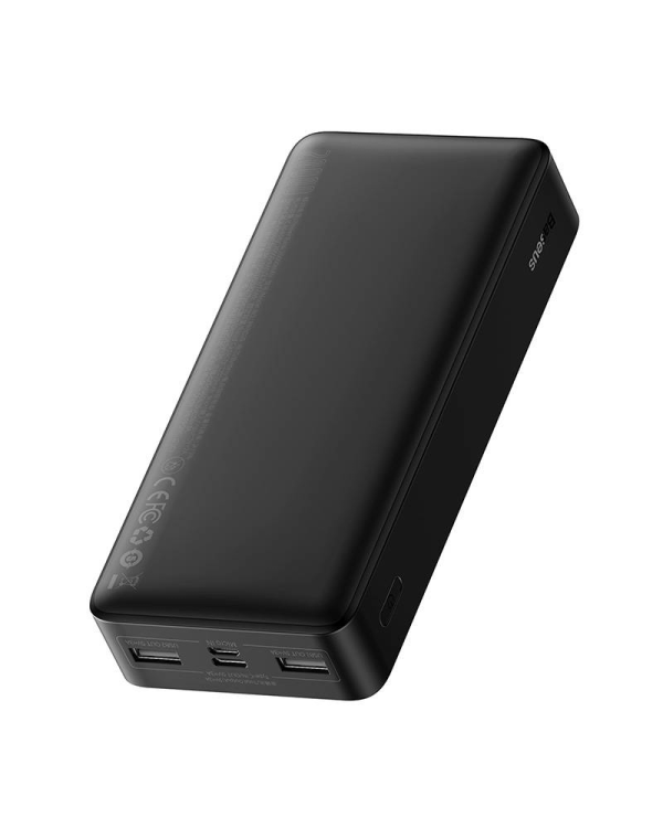 Powerbank Baseus Bipow 20000mAh, 2xUSB, USB-C, 15W (black)
