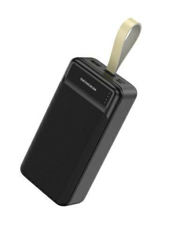 SENDEM PK93 powerbank 30000 mAh | 2.4A | LED | черный