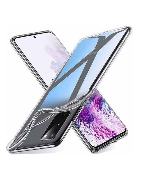 Fusion Ultra Back Case 0.3 mm Прочный Силиконовый чехол для Samsung G985 Galaxy S20 Plus Прозрачный