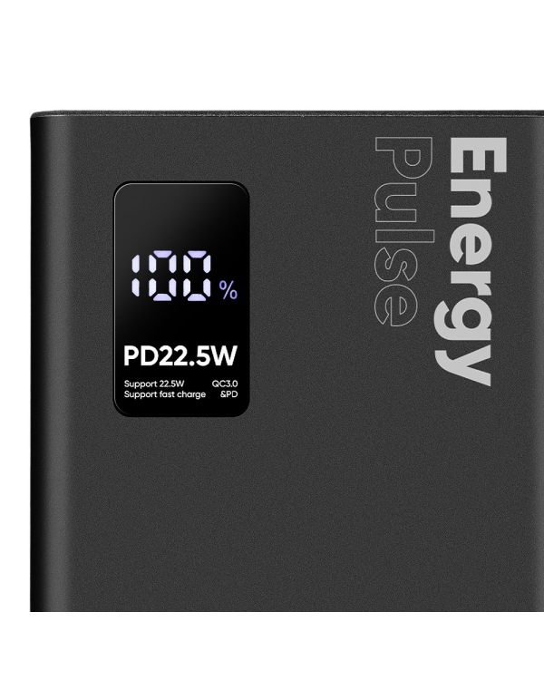 OBAL:ME EnergyPulse powerbank 10000mAh 22.5W черный