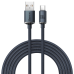 Baseus Crystal Shine Series провод с быстрой зарядкой USB / USB Type A - USB Type C 100W 2m черный