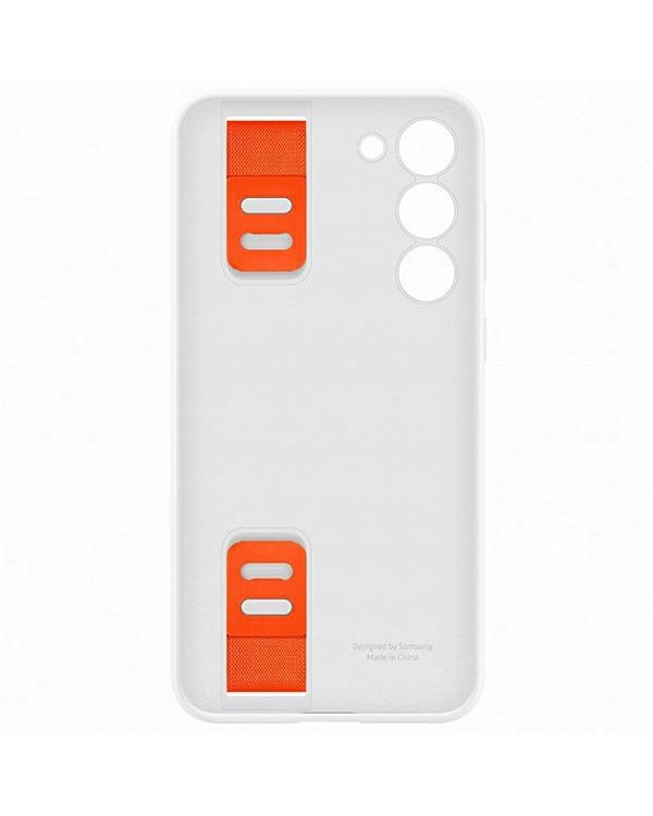 EF-GS916TWE Samsung Silicone Cover with Strap for Galaxy S23+ White