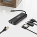 Дополнительное изображение книги «Choetech docking station adapter hub USB Typ C 6in1 100W PD black (HUB-M05)»