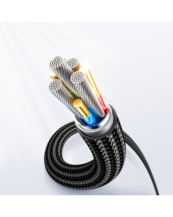 Joyroom USB кабель - USB C 66W для быстрой зарядки и передачи данных 1,2 м черный (S-AC066A4)