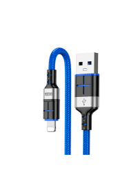 KAKUSIGA KSC-696 USB-A -> Lightning кабель для зарядки 15 Вт | 120 см синий