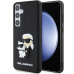 Обложка книги «Original Pouch KARL LAGERFELD  hardcase 3D Rubber Karl&Choupette KLHCS24S3DRKCNK for Samsung Galaxy S24  black»