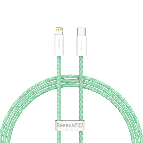 USB-C cable for Lightning Baseus Dynamic Series, 20W, 2m (green)