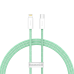 USB-C cable for Lightning Baseus Dynamic Series, 20W, 2m (green)