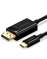 Ugreen unidirectional USB Type C to Display Port 4K 1.5m Black (MM139) Adapter Cable