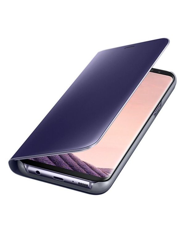 Samsung EF-ZG955CVEGWW View Standing Cover Оригинальный чехол книжка для Samsung G955 Galaxy S8 Plus Фиолетовый (EU Blister)