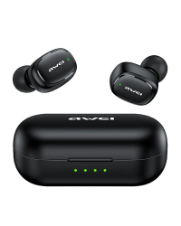 AWEI słuchawki Bluetooth 5.1 T13 Pro TWS + stacja dokująca czarny|black
