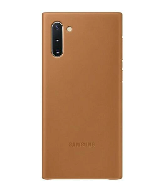 Samsung EF-VN970LAEGWW кожаный чехол для Samsung N970 Galaxy Note 10 (Note 10 5G) коричневый