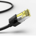 Ugreen extension cable Ethernet RJ45 Cat 7 10000 Mbps / 10 Gbps internet cable 2 m black (NW148)