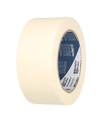 Клейкая лента для покраски 48 мм 50 м белая 1 день