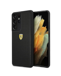 Ferrari FESPEHCS21LBK S21 Ultra G996 |black hardcase On Track Perforated