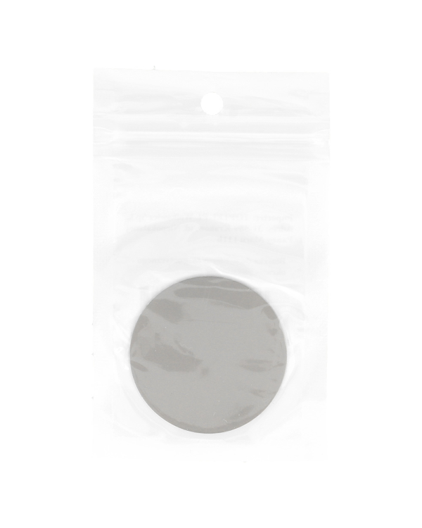 Metal plate for magnet holders - round 40mm silver