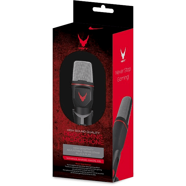 Varr VGMM Микрофон Для Игр / Трансляций / Подкастов Черный + Трипод Varr VGMM Микрофон Для Игр / Трансляций / Подкастов Черный + Трипод