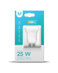 Светодиодная лампа GU10 MR11 3W 230V 4500K 230ml керамическая Forever Light