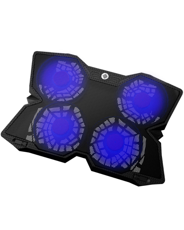 Охлаждающая подставка GamerPro CP575 для ноутбуков 17 дюймов, черная