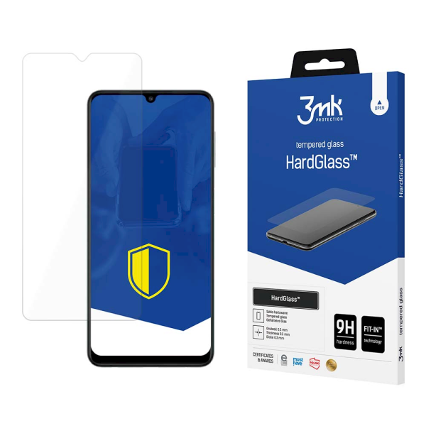 Обложка книги «Samsung Galaxy A22 5G - 3mk HardGlass™ screen protector»