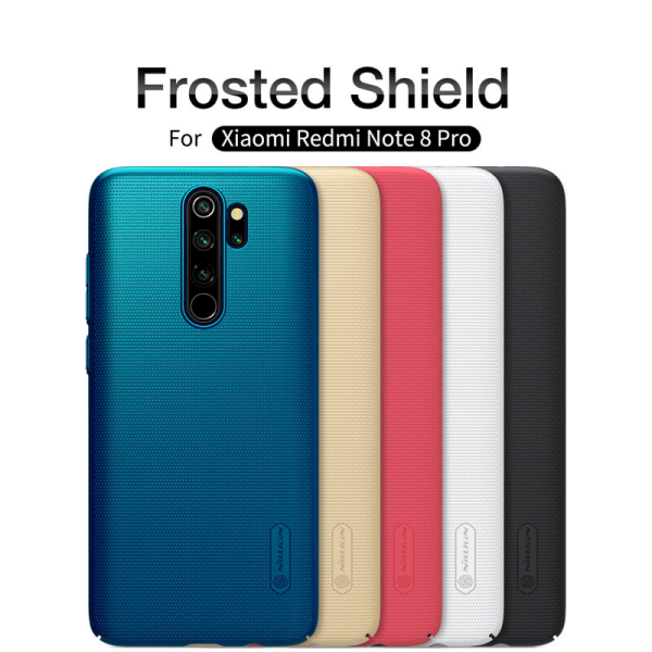 Обложка книги «Nillkin Super Frosted Back Cover for Xiaomi Redmi Note 8 Pro Black»