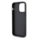 Guess Rhinestones Triangle Metal Logo Case for iPhone 15 Pro Max Black