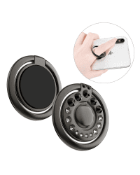 Kingxbar Adore Series self-adhesive ring holder kickstand black