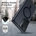 Дополнительное изображение книги «ESR Classic Hybrid Halolock case for Samsung Galaxy S24 Ultra - transparent and black»