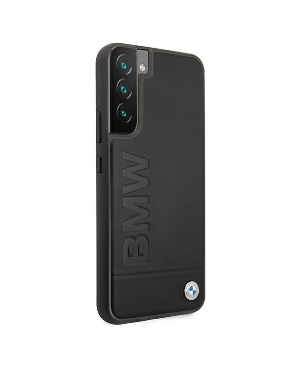 Etui BMW BMHCS22MSLLBK S22+ S906 czarny|black hardcase Signature Logo Imprint
